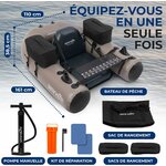 Float tube de pêche SereneLife en PVC laminé, 100 kg, photo 7