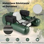 Float tube de pêche GOPLUS vert à trois chambres, photo 4