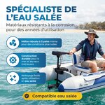 Moteur électrique Miganeo TRS 62 lbs 12 V pour bateau gonflable, photo 3