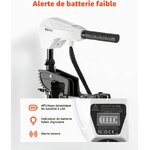Moteur de traîne électrique VEVOR 12 V, 25 kg de poussée, photo 6