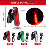 Lot de 6 feux de navigation LED rechargeables pour kayak, photo 2