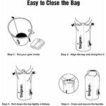 Sac étanche Unigear en PVC avec pochette téléphone, photo 5