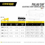 Palmes réglables Cressi Palau pour float tube, photo 5