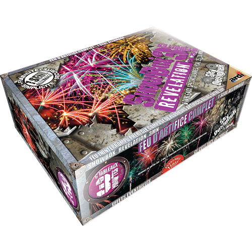 [22334] FEU D'ARTIFICE SHOWBOX® RÉVÉLATION® 3MN