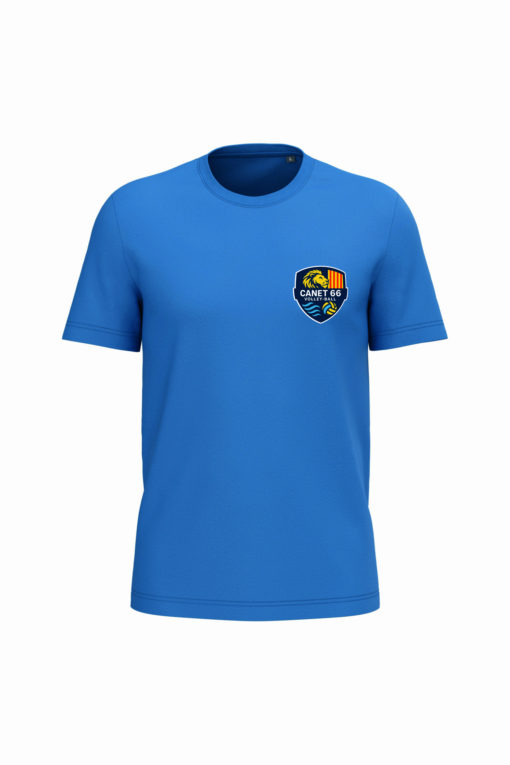 tshirt canet 66 volley ball