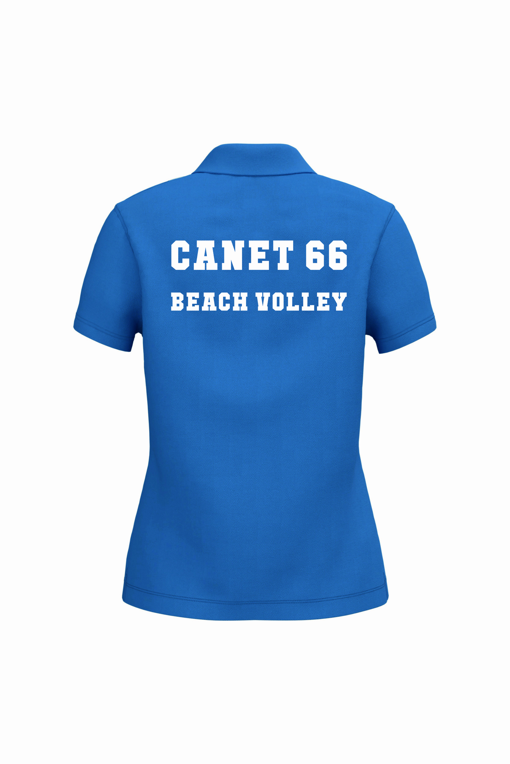 polo femme dos beach