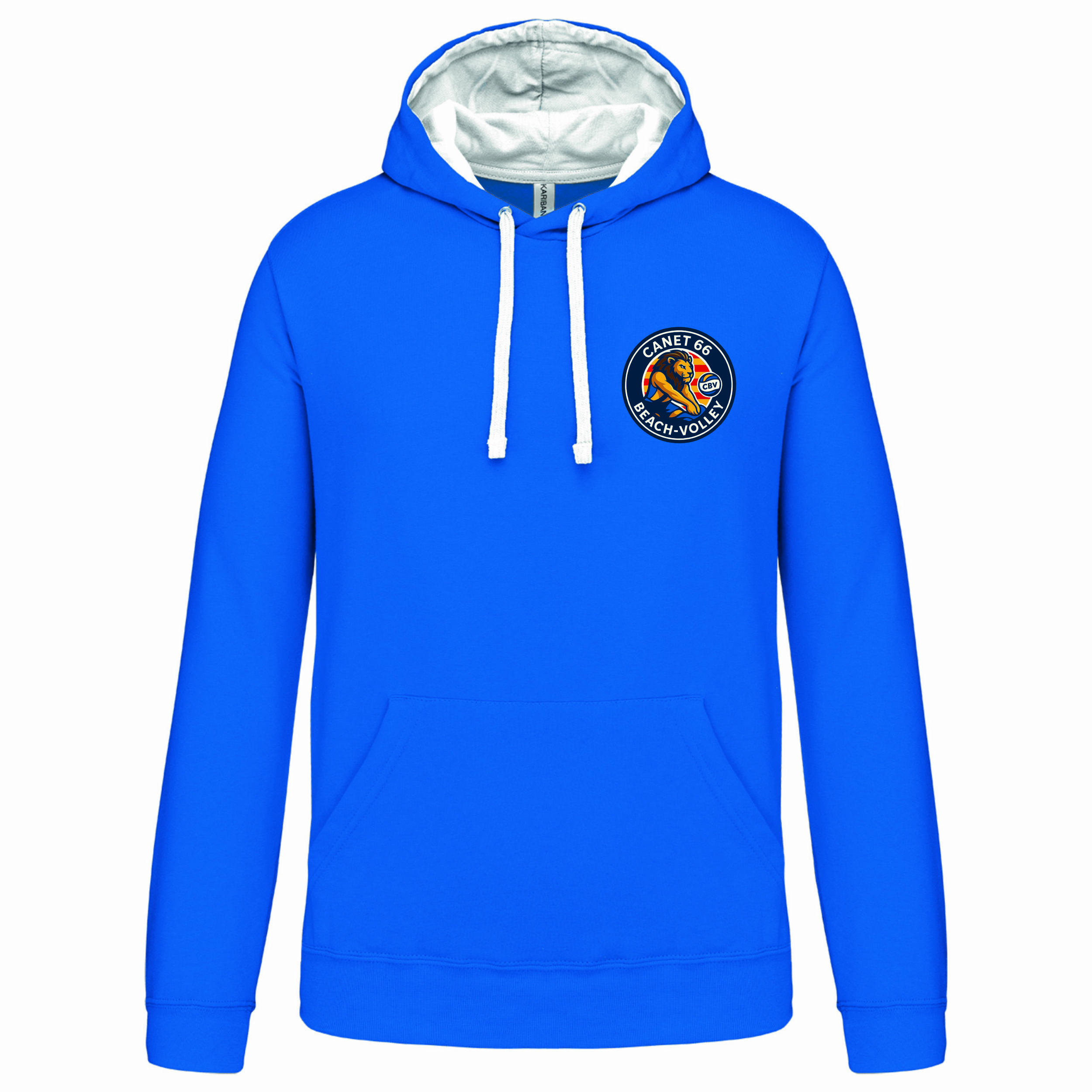 sweat balnc homme logo beach