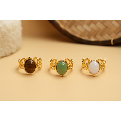 bague-pierre-dore-acier-inoxydable