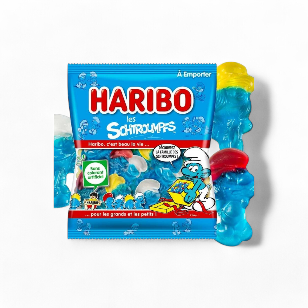 haribo-schtroumpfs