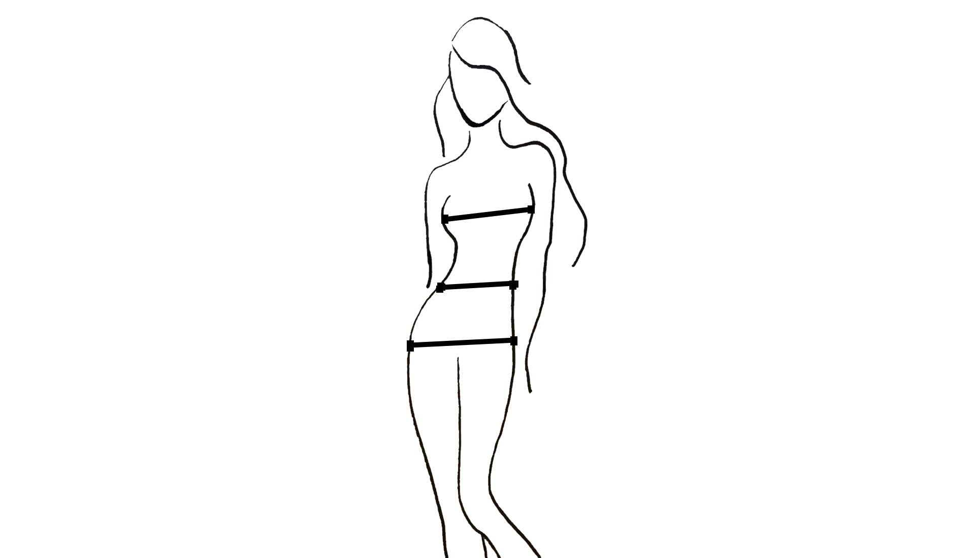 Find your perfect size - Noir Satine size guide