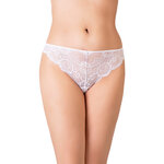 picture of a sexy white lace tanga