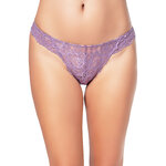 picture of a purple lace brazilian tanga