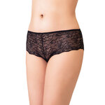 picture of a sexy black lace shorty