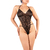 allover black lace bodysuit
