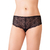 picture of a black lace shorty