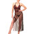 picture of a long transparent nightgown with lace and tulle