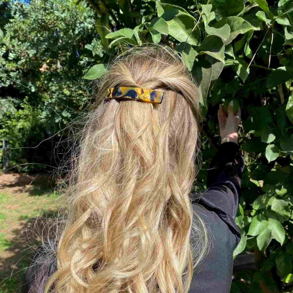 Barrette à cheveux en cuir naturel faite main 97175481 - BUY HANDMADE Barrette à cheveux en cuir naturel faite main 97175481 - BUY HANDMADE