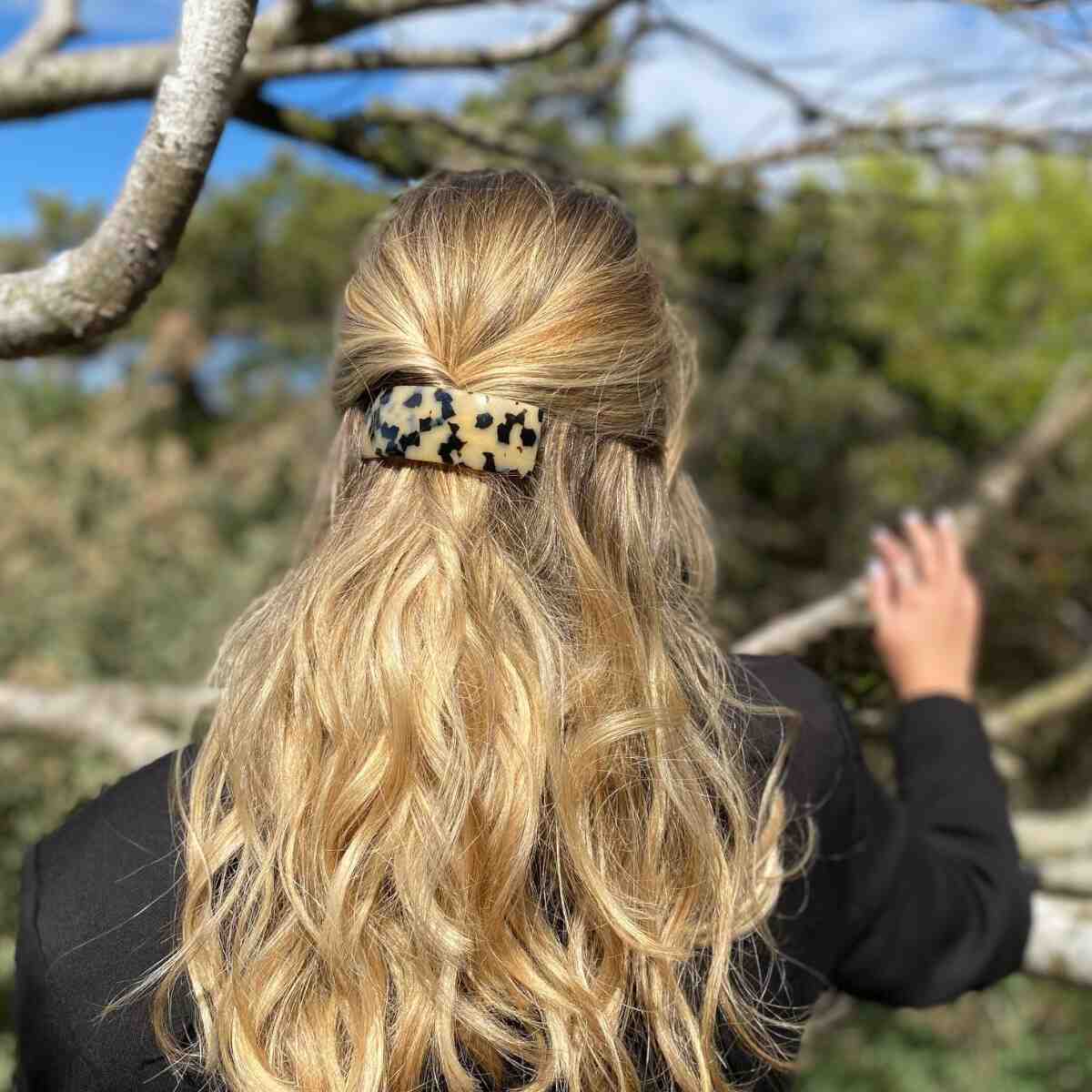 barrette cheveux joséphine écaille clair 5