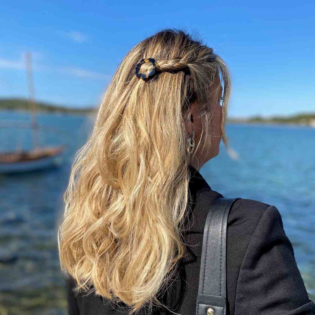 Barrette à cheveux Léopoldine