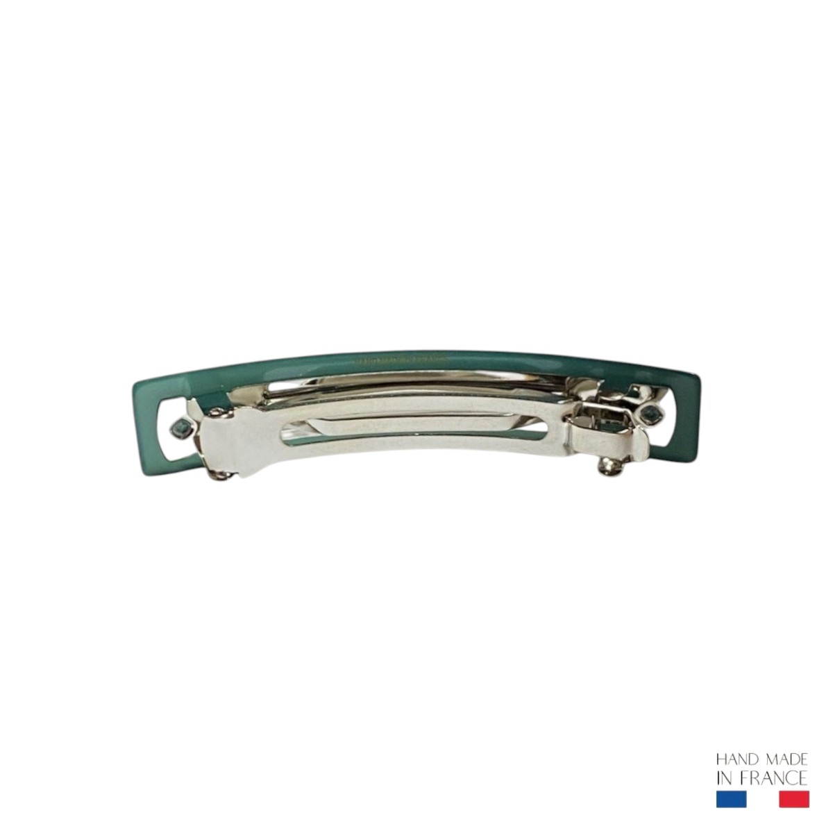 barrette cheveux carla opale vert sapin 2-Photoroom