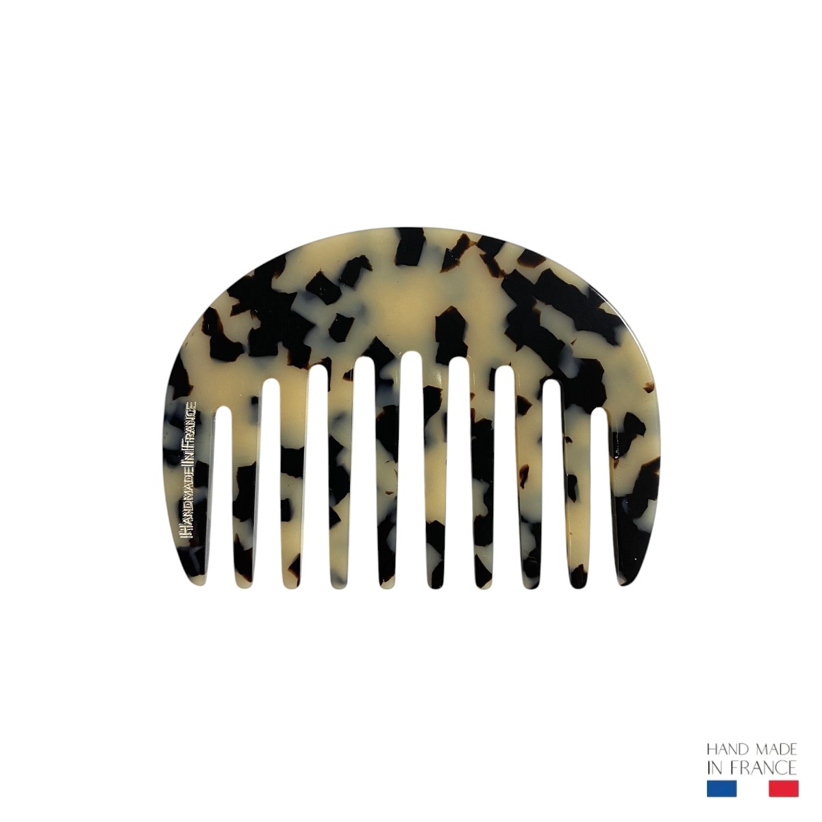 peigne cheveux démêlant écaille clair made in france 2-Photoroom