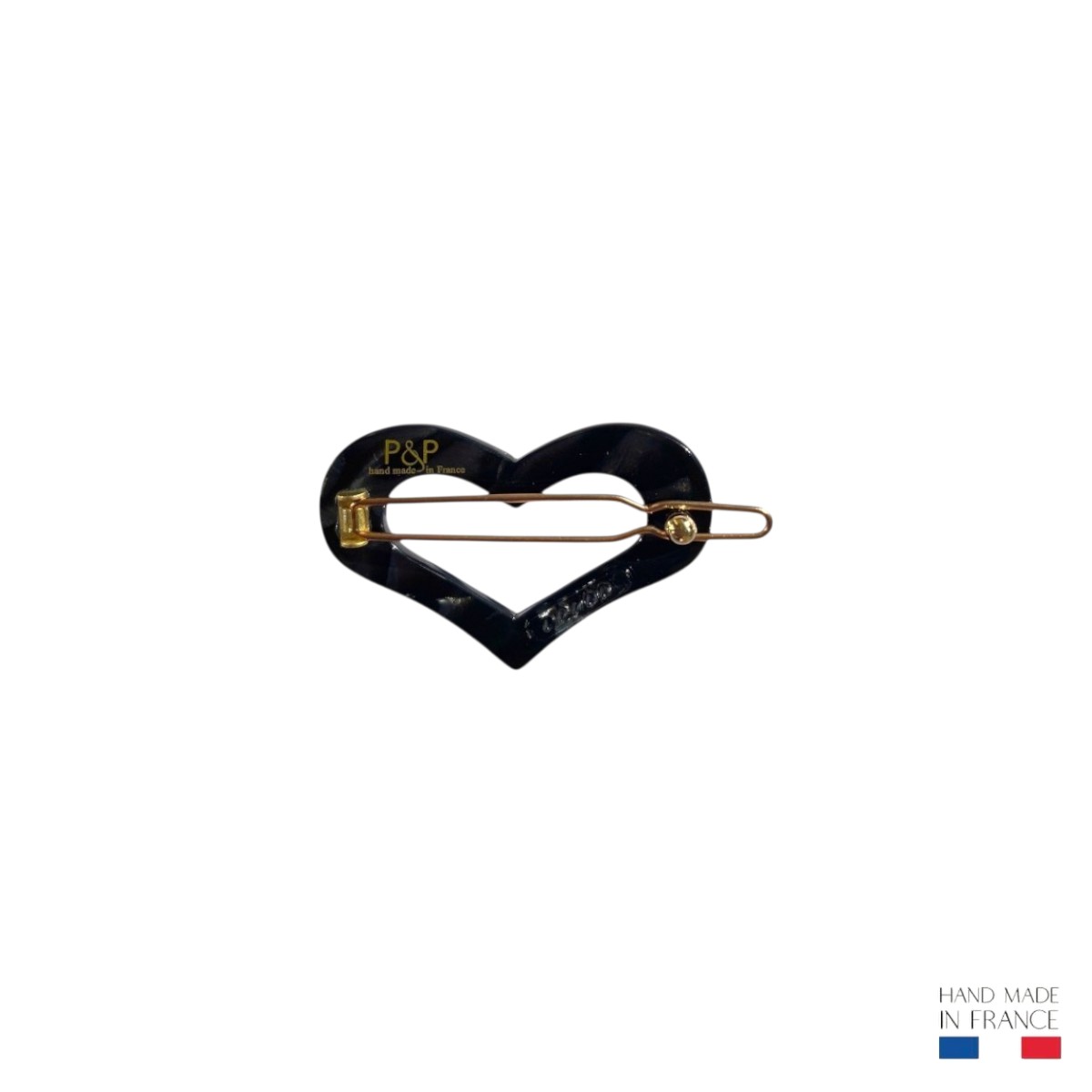 barrette cheveux rose coeur noir nacré 2-Photoroom