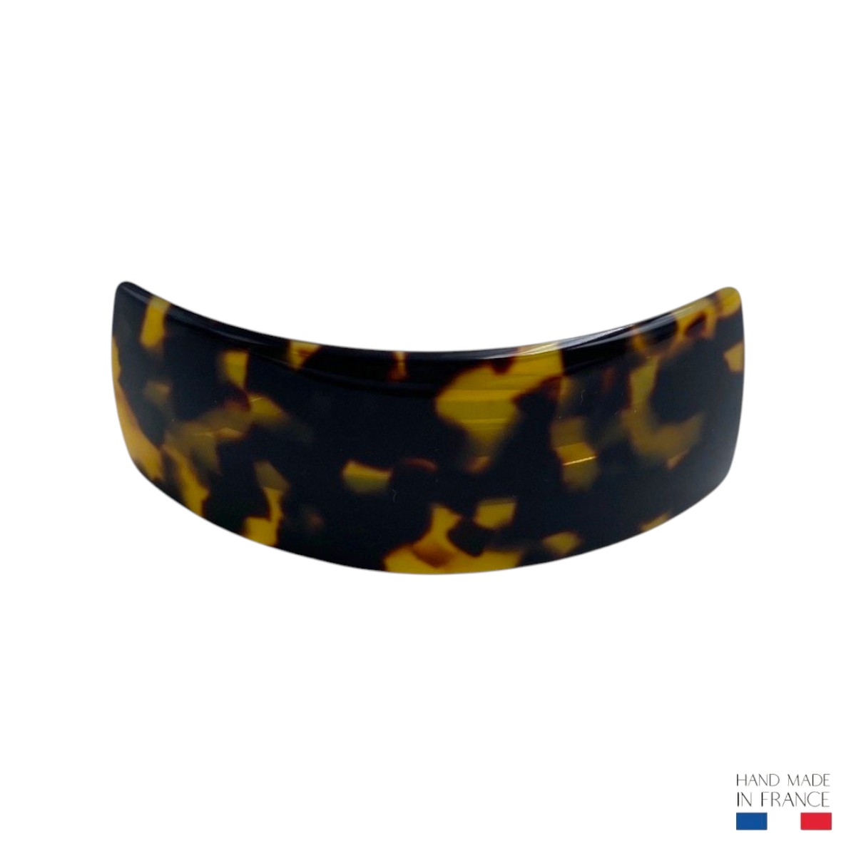 barrette à cheveux bombé joséphine écaille foncé 3-Photoroom