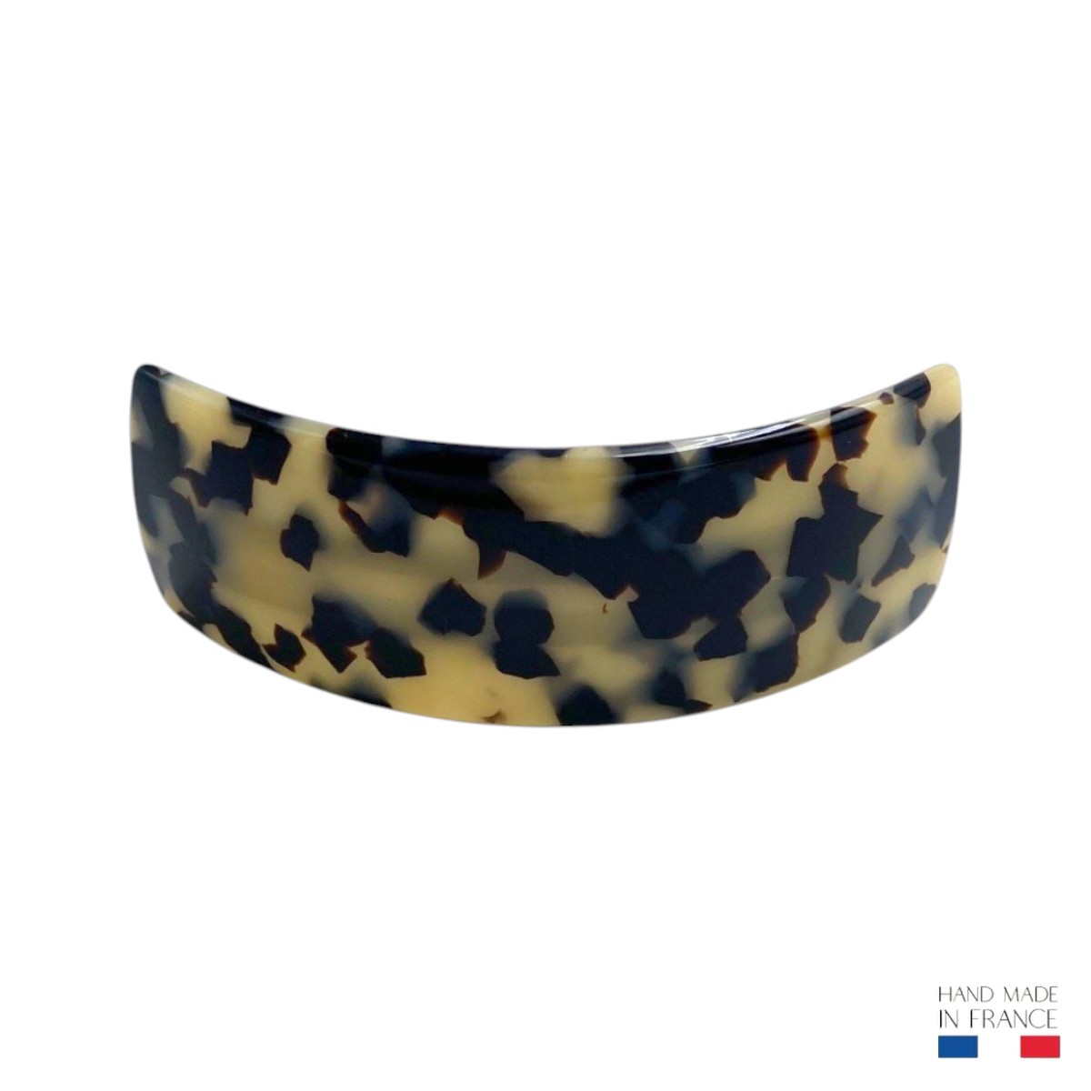 barrette à cheveux bombé  joséphine écaille clair 3-Photoroom