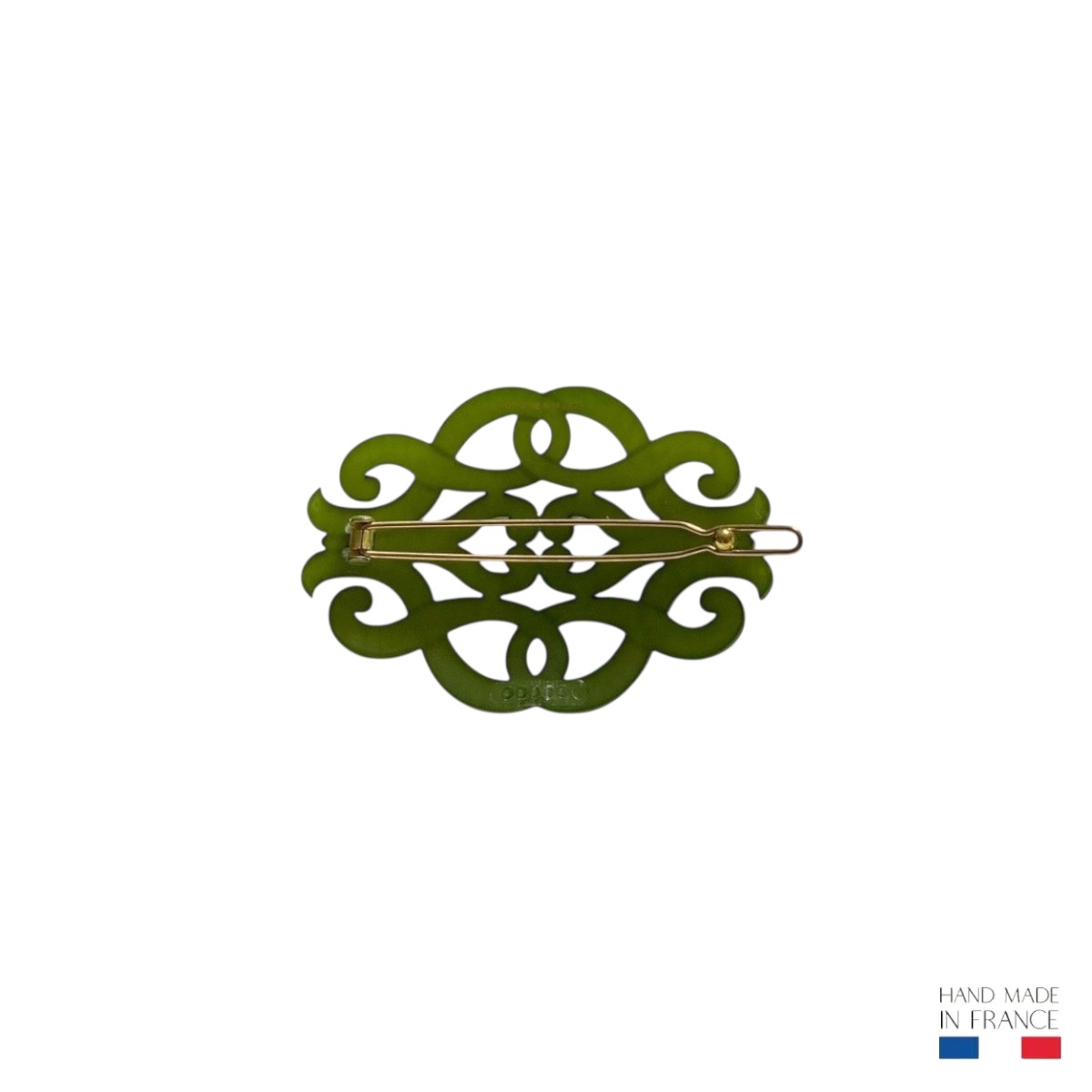 barrette à cheveux diane opale guacamole 2-Photoroom