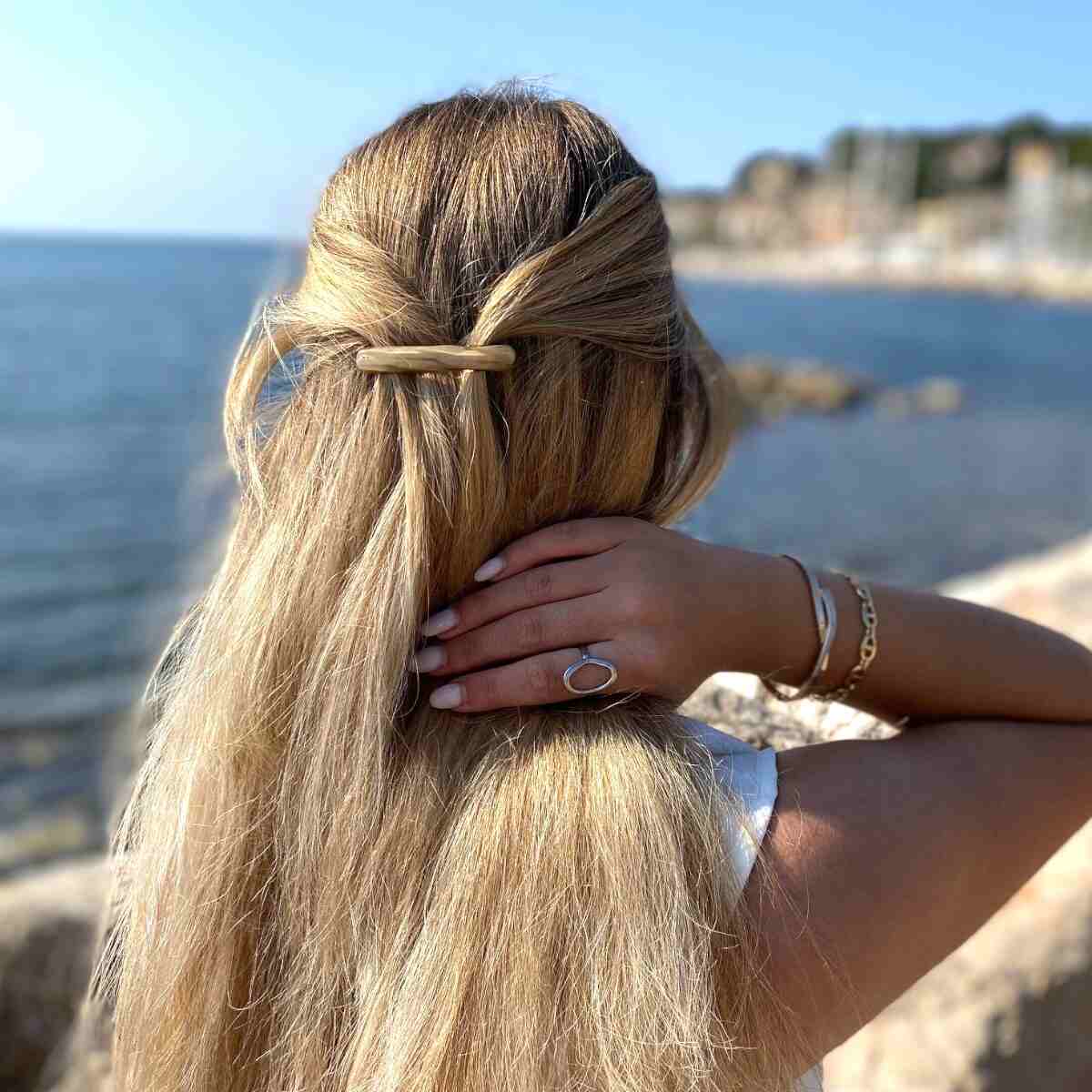 barrette à cheveux marguerite lin 5