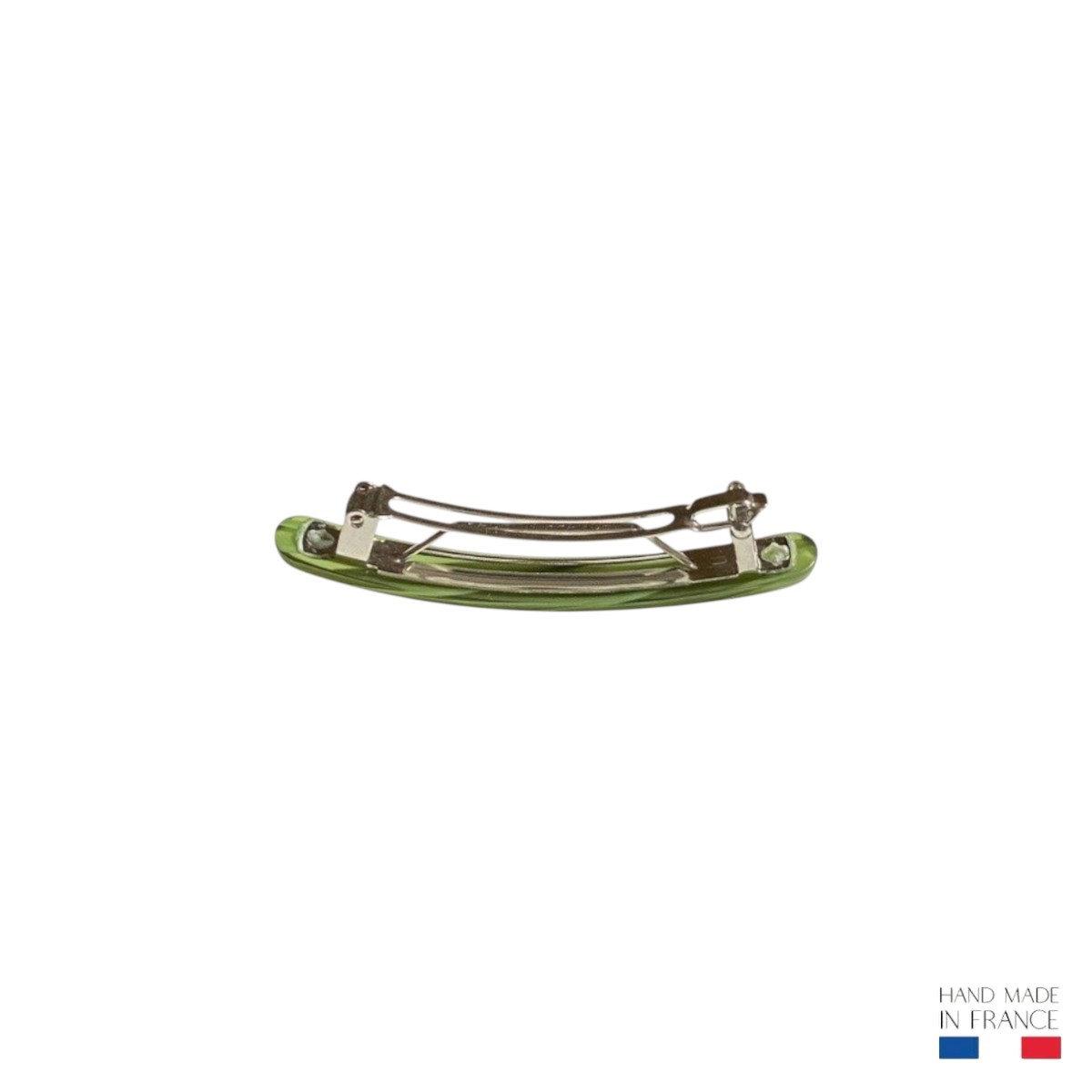 barrette à cheveux marguerite pistache 2-Photoroom