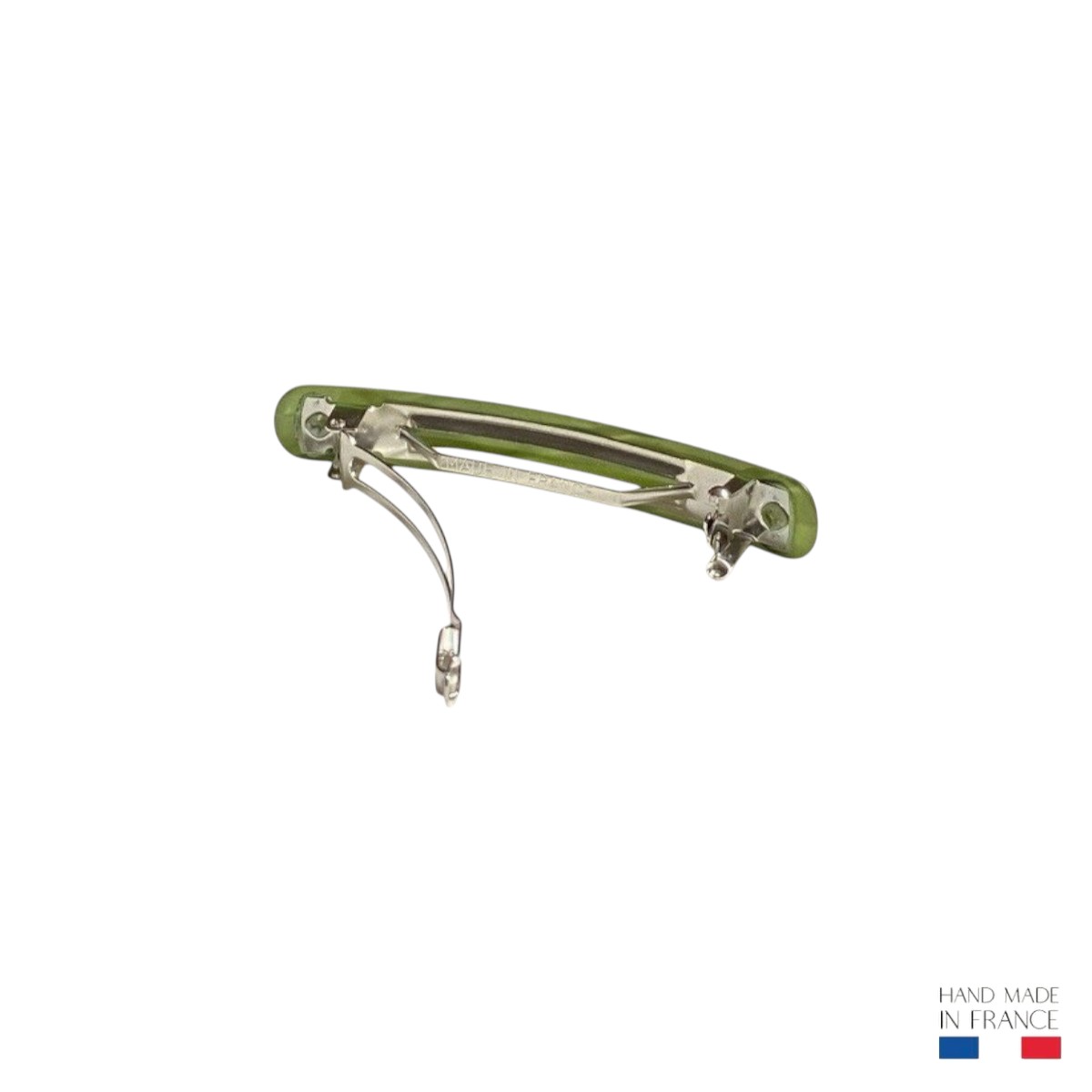 barrette à cheveux marguerite pistache 3-Photoroom