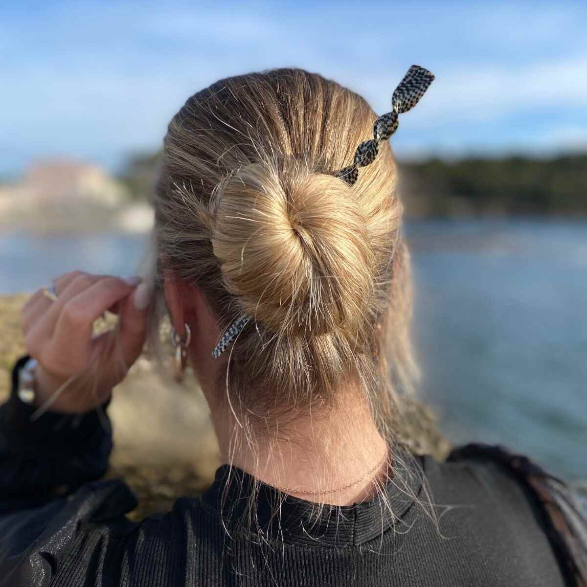 pic à cheveux torsadé 19 cm opéra 5