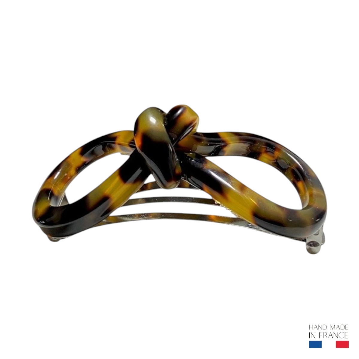 barrette à cheveux grand nœud alexia écaille foncé 2-Photoroom