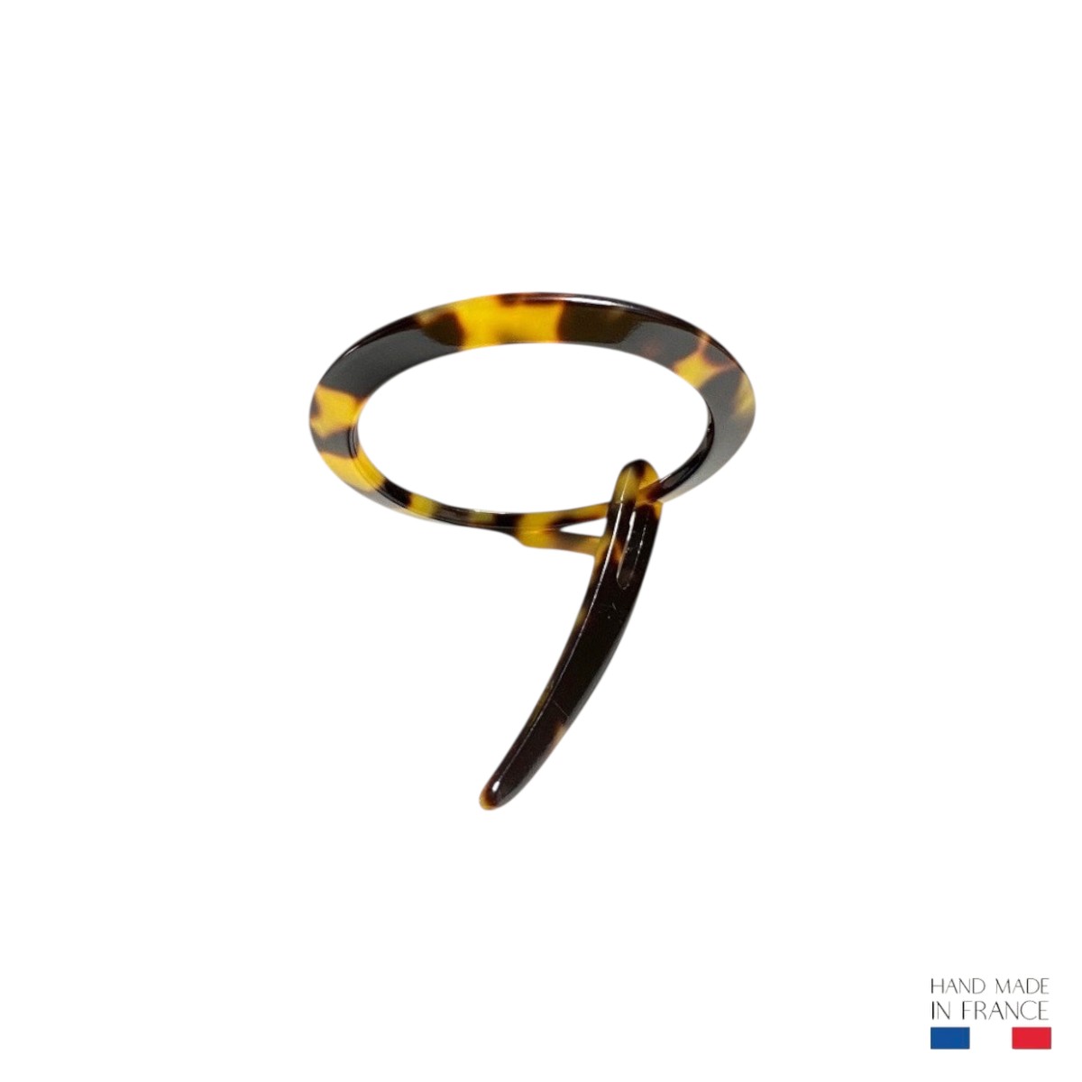 barrette à cheveux marjorie cercle écaille foncé 3-Photoroom