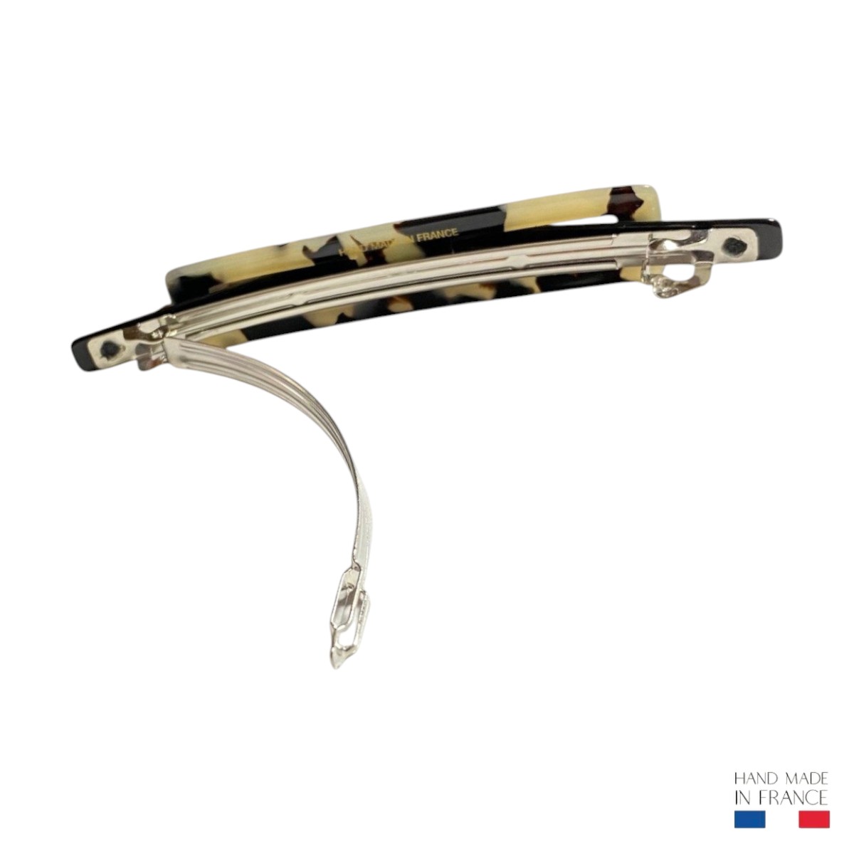 barrette à cheveux léonie rectangle écaille clair 3-Photoroom