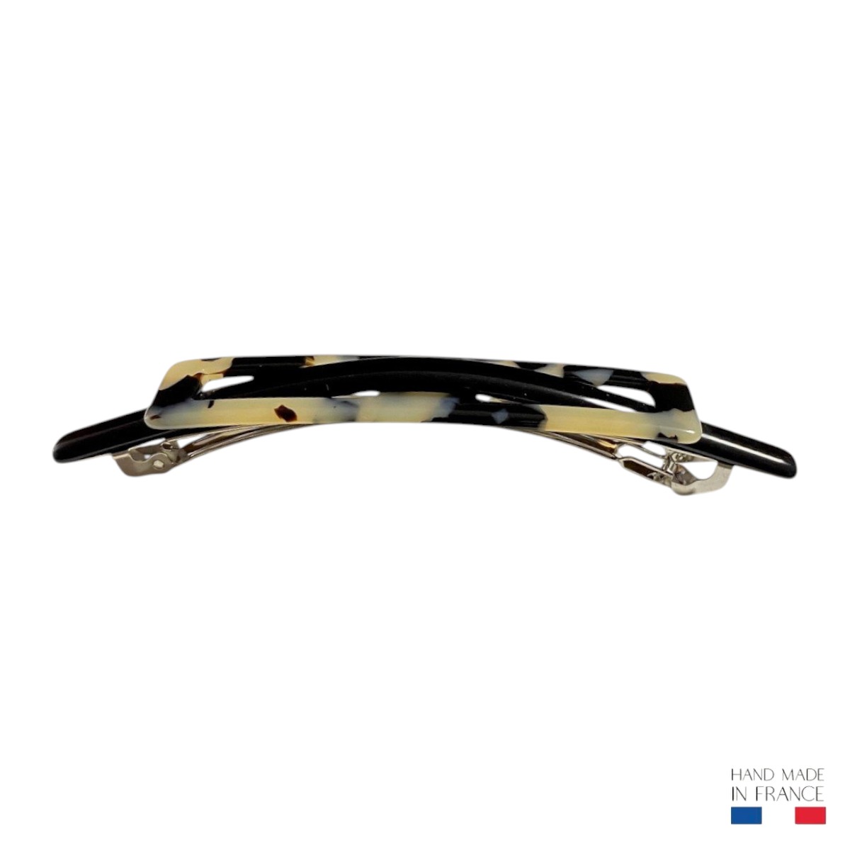barrette à cheveux léonie rectangle écaille clair 2-Photoroom