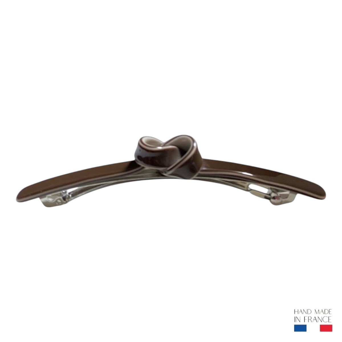 barrette à cheveux mathilde nœud chocolat-Photoroom