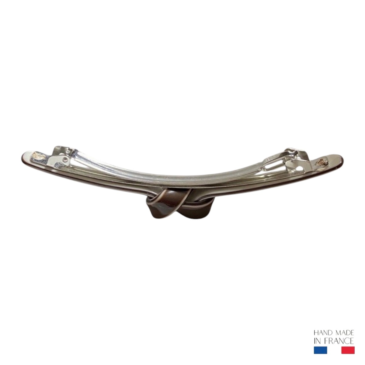 barrette à cheveux mathilde nœud chocolat 4-Photoroom