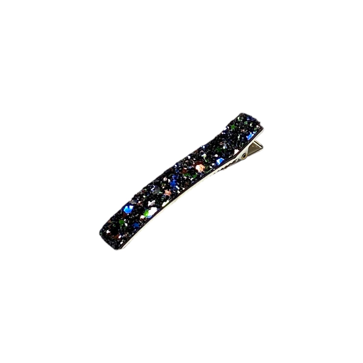 barrette cheveux pince flavie paillettes multicolore-Photoroom