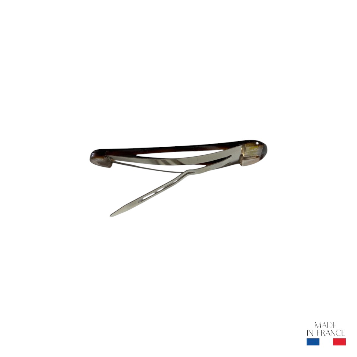 petite barrette cheveux clic clac vison injecté 2-Photoroom