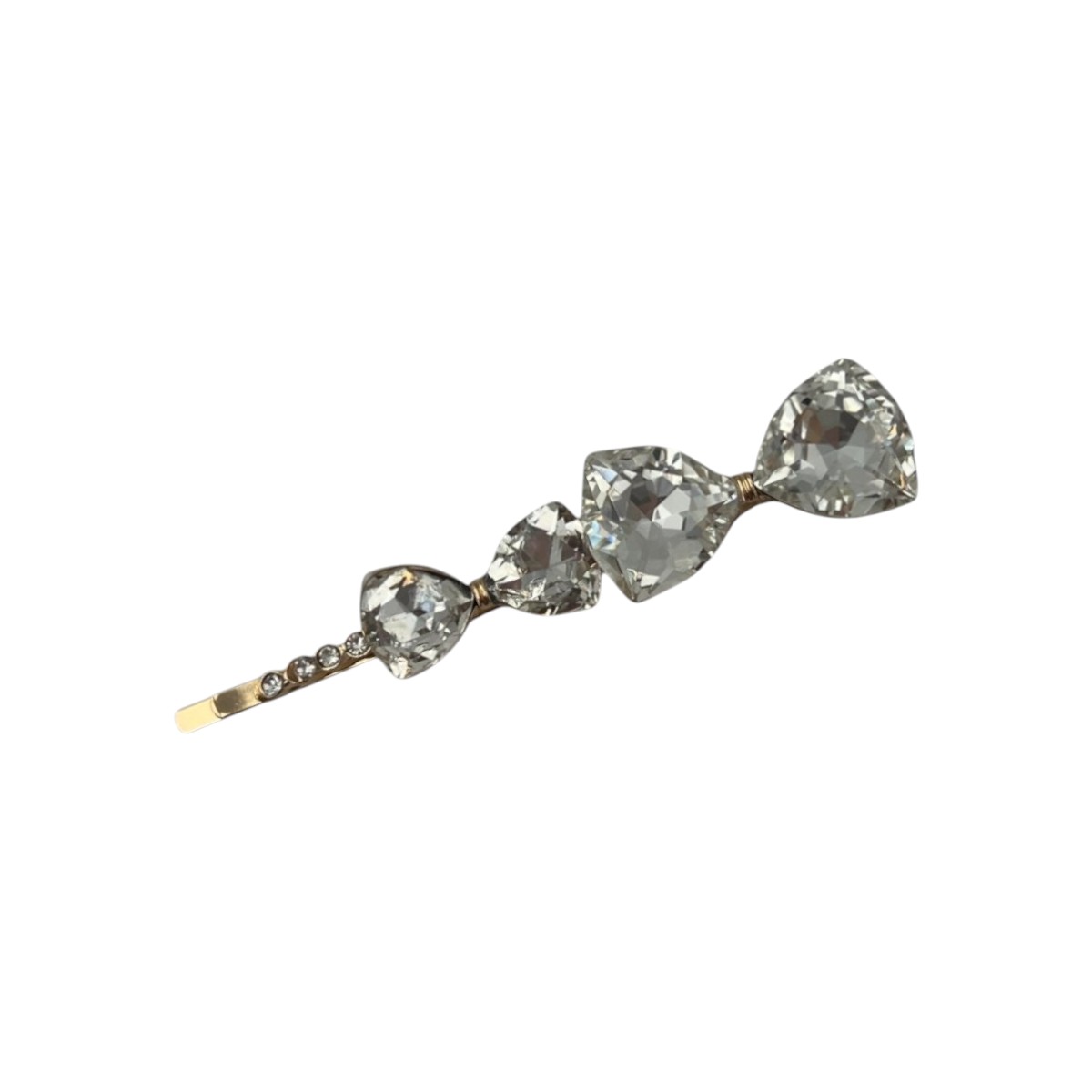 barrette à cheveux émilie nœuds strass blanc-Photoroom