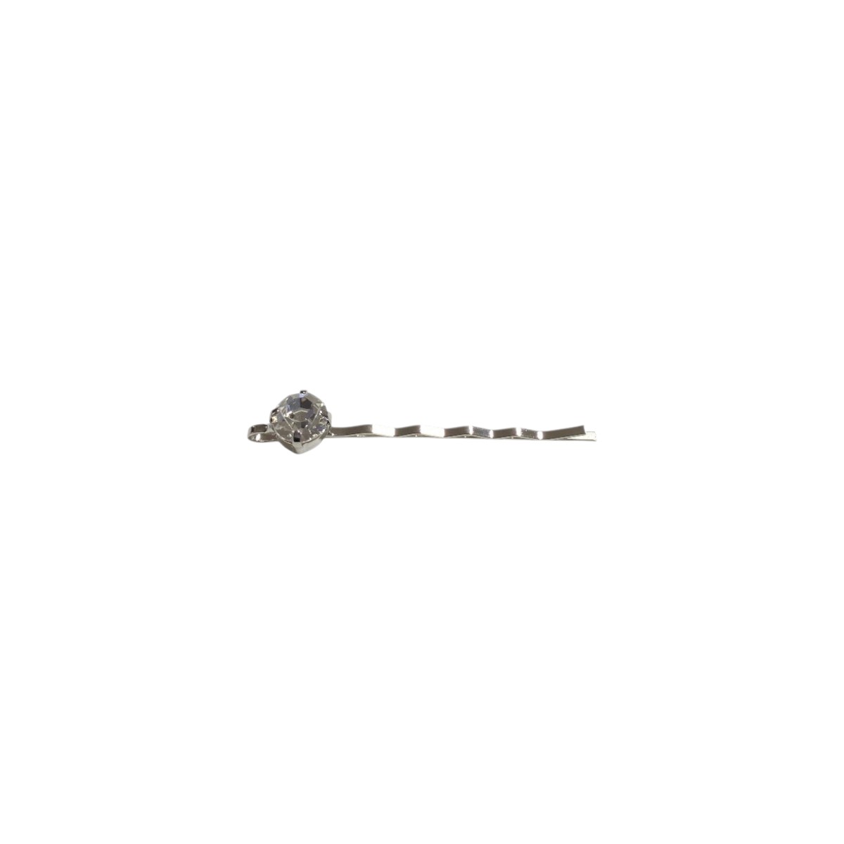 barrette à cheveux coulissante capucine strass argent-Photoroom
