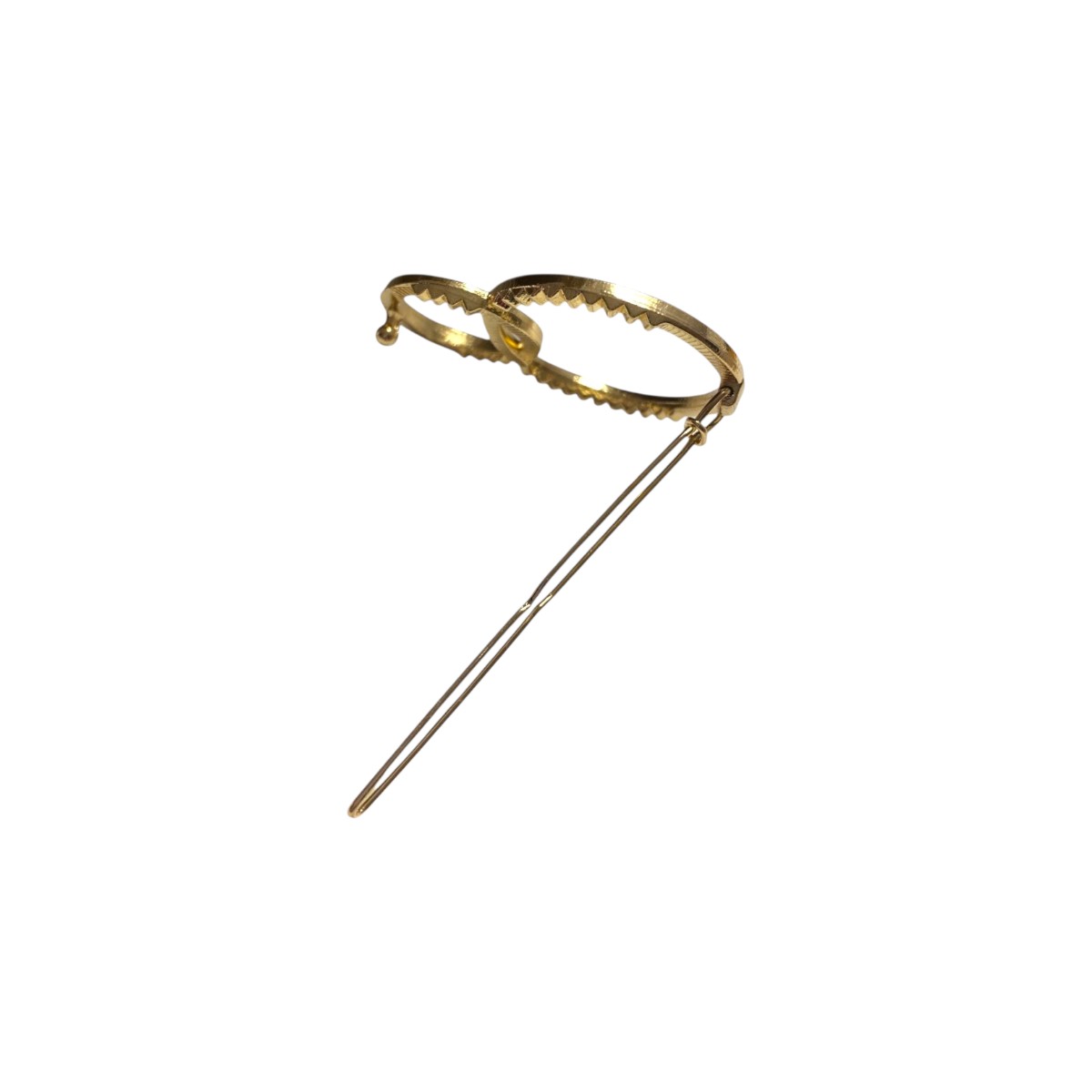 barrette à cheveux fanny double anneau doré 3-Photoroom
