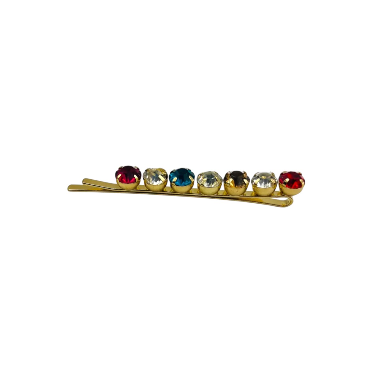 barrette à cheveux lucie dorée pierres multicolore 2-Photoroom