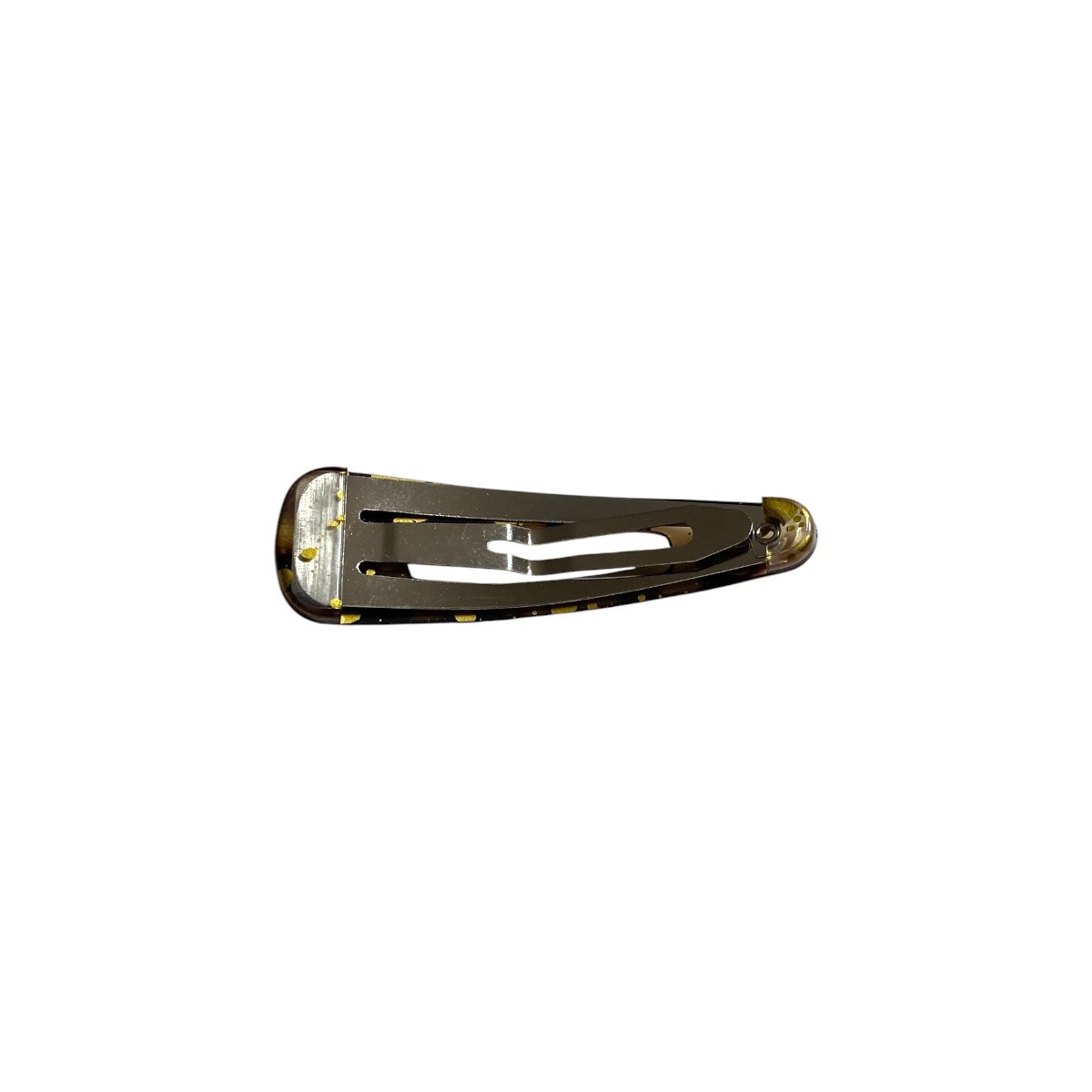 barrette cheveux clic clac translucide marron 2-Photoroom