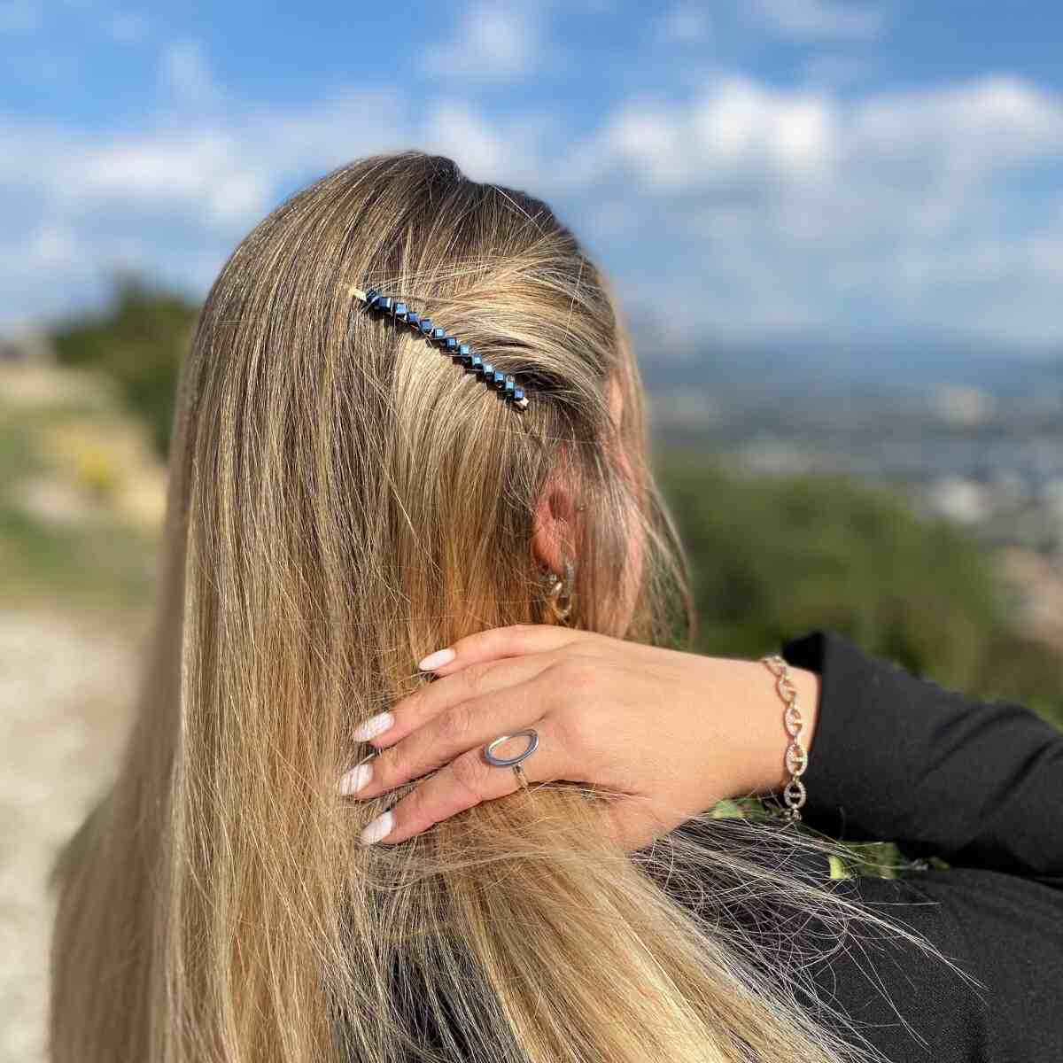Barrette à cheveux Romane