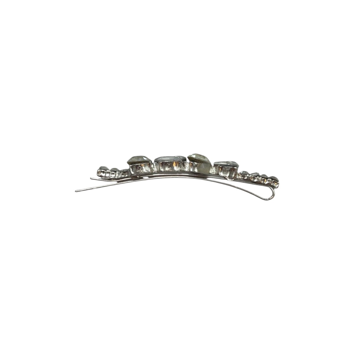 barrette à cheveux laura argenté strass blanc multiforme 2-Photoroom