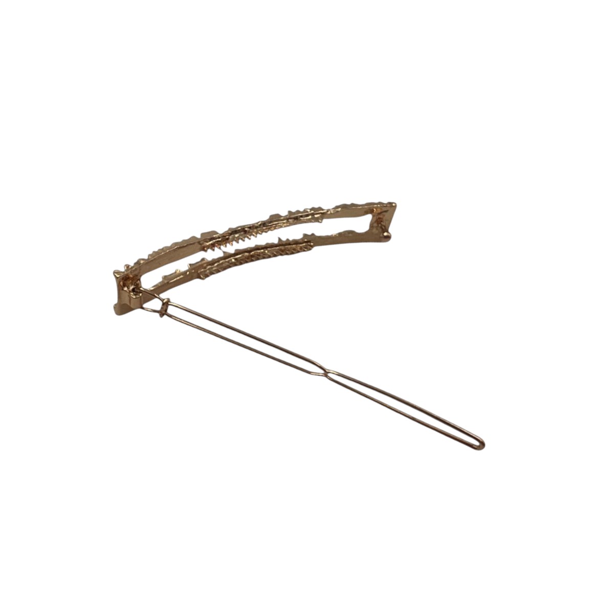 barrette à cheveux marie long rectangle ajouré doré 2-Photoroom
