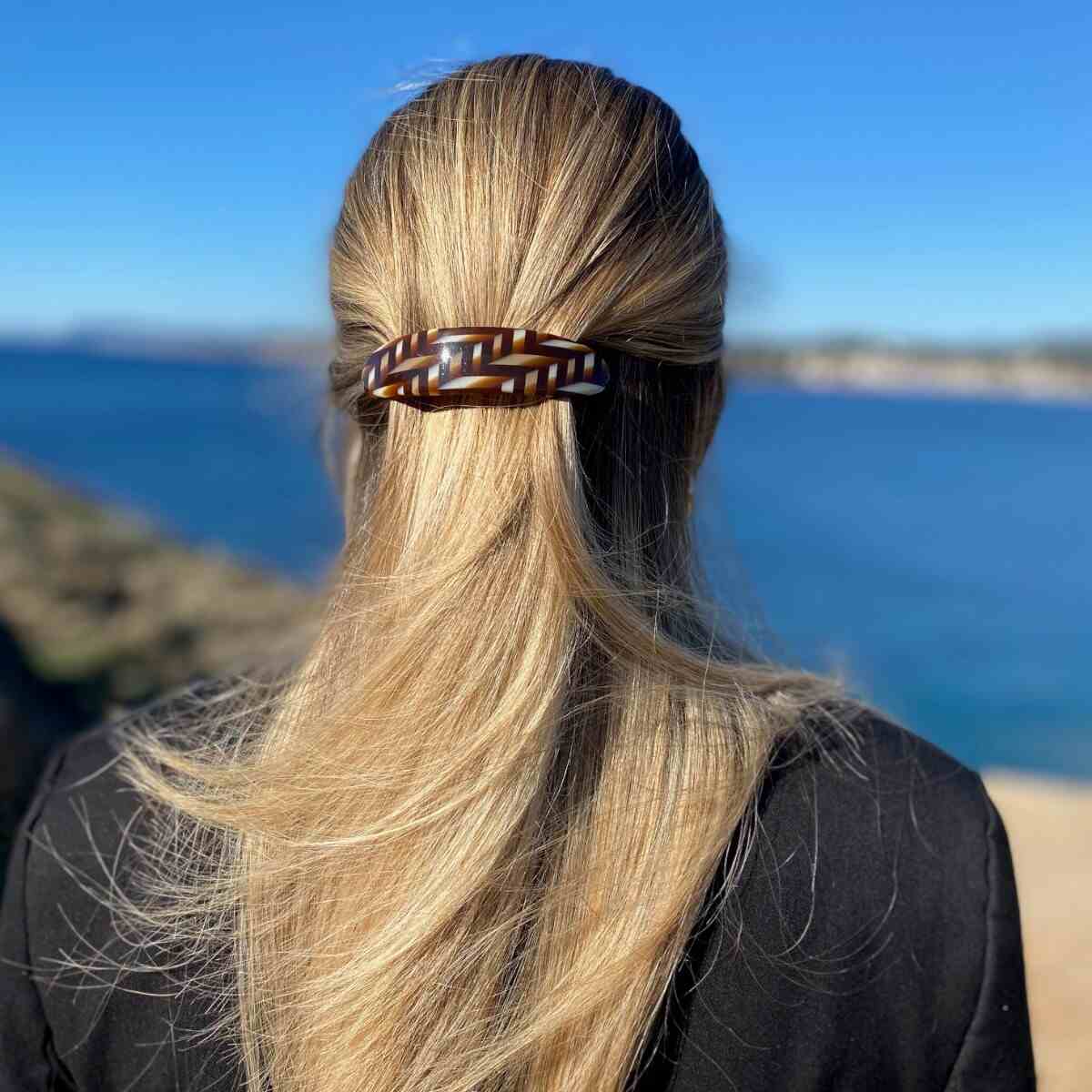 Barrette à cheveux Delphine Cubismo